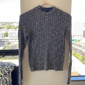 Mock neck long sleeve